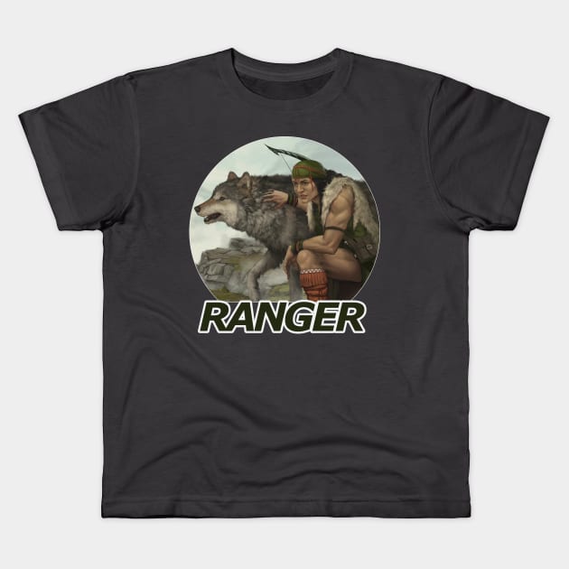 Ranger Kids T-Shirt by GmLemas 